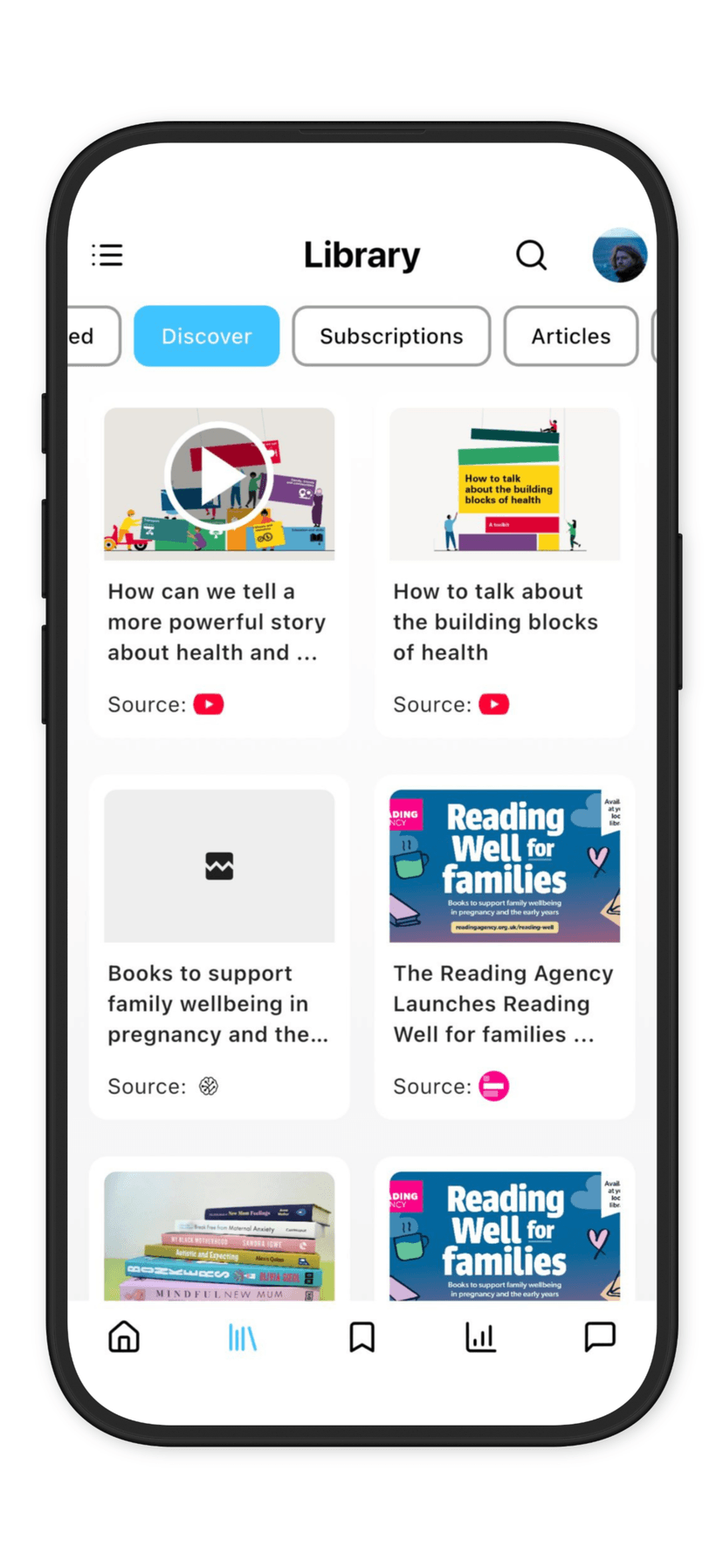 Content Discovery Screenshot